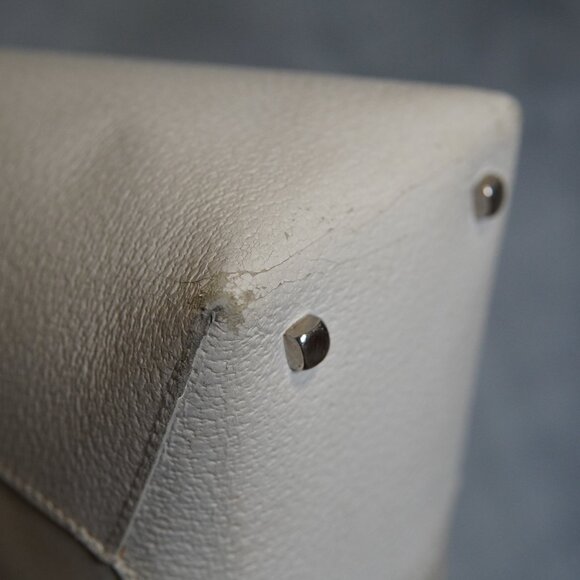 Salvatore Ferragamo Tote Bag – One Handle Shoulder Bag – Canvas & Leather – Auth - Picture 6 of 7